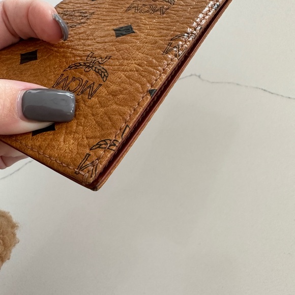 AUTH MCM Long Bifold Wallet Brown - Picture 8 of 9
